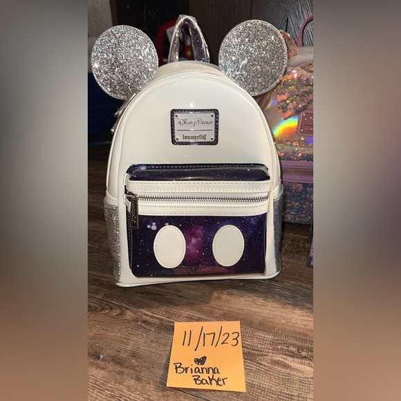 Loungefly Disney MMMA Space Mountain mini backpack - Picture 3 of 5
